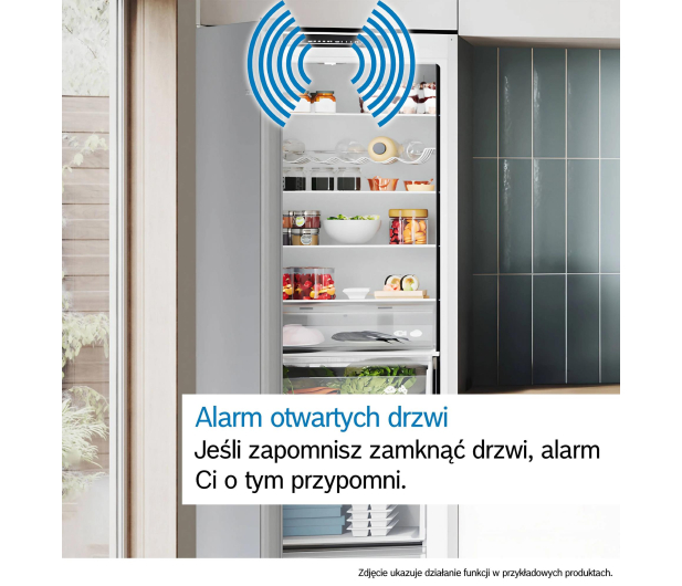 Lodówka Bosch KGN39VXCT PerfectFit No Frost 203cm Ciemny Inox Komora Zero VitaFresh 363L - 1323594 - zdjęcie 2